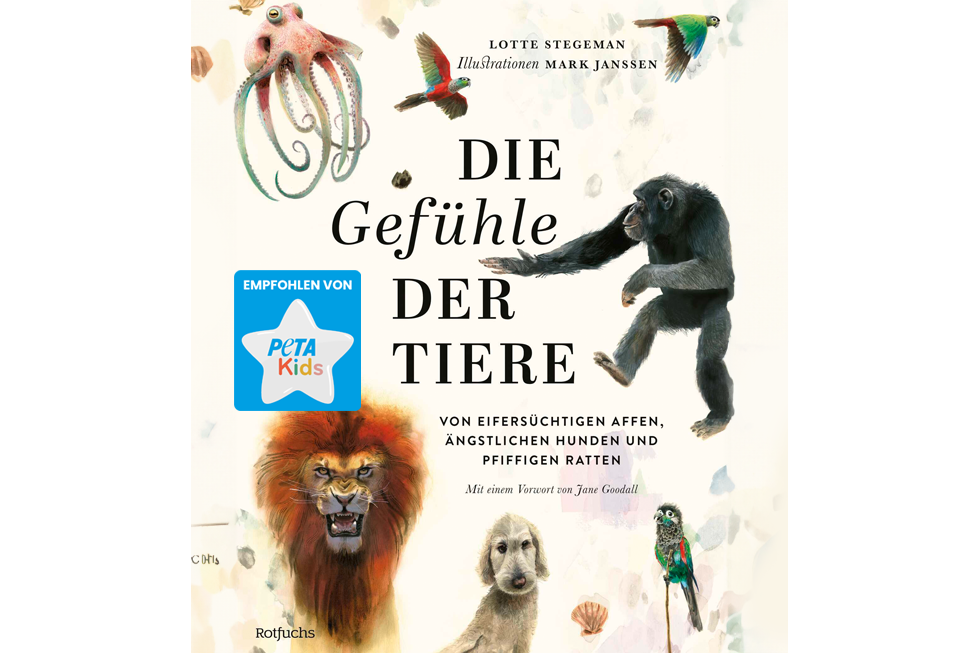 Auf dem Cover befinden sich viele verschiedene Tiere, z.B. ein Löwe, Affe, Papagei etc.